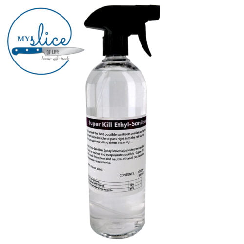 Super Kill Ethyl-Sanitiser Spray - 1L Spray Bottle