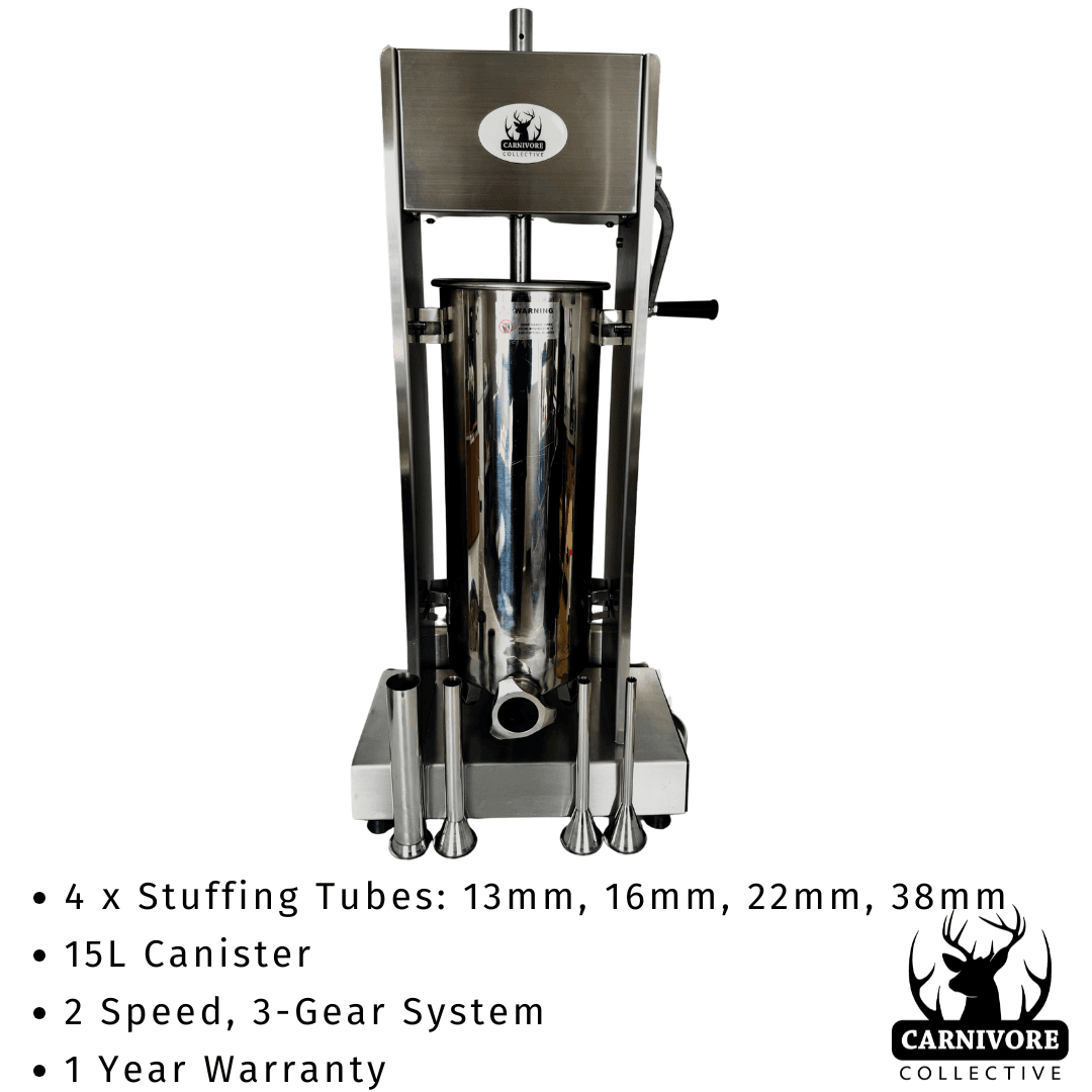 Carnivore Collective Vertical 15L Sausage Stuffer