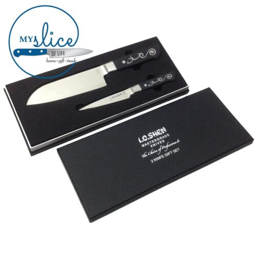 I.O.Shen 2 Piece Knife Set - Gift Box