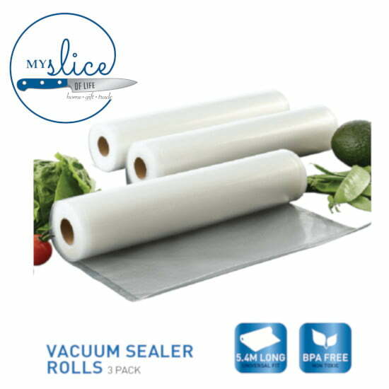 Proline 28cm x 5.4m Vacuum Sealer Rolls - 3 Pack
