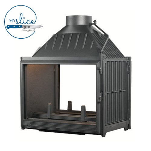 Seguin Multivision 8000 DS Cheminee Fireplace - Two Sided - Swing Door