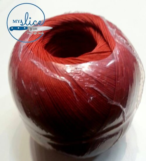 Salami/Sausage Red Cotton Twine - Approx. 330 Metres