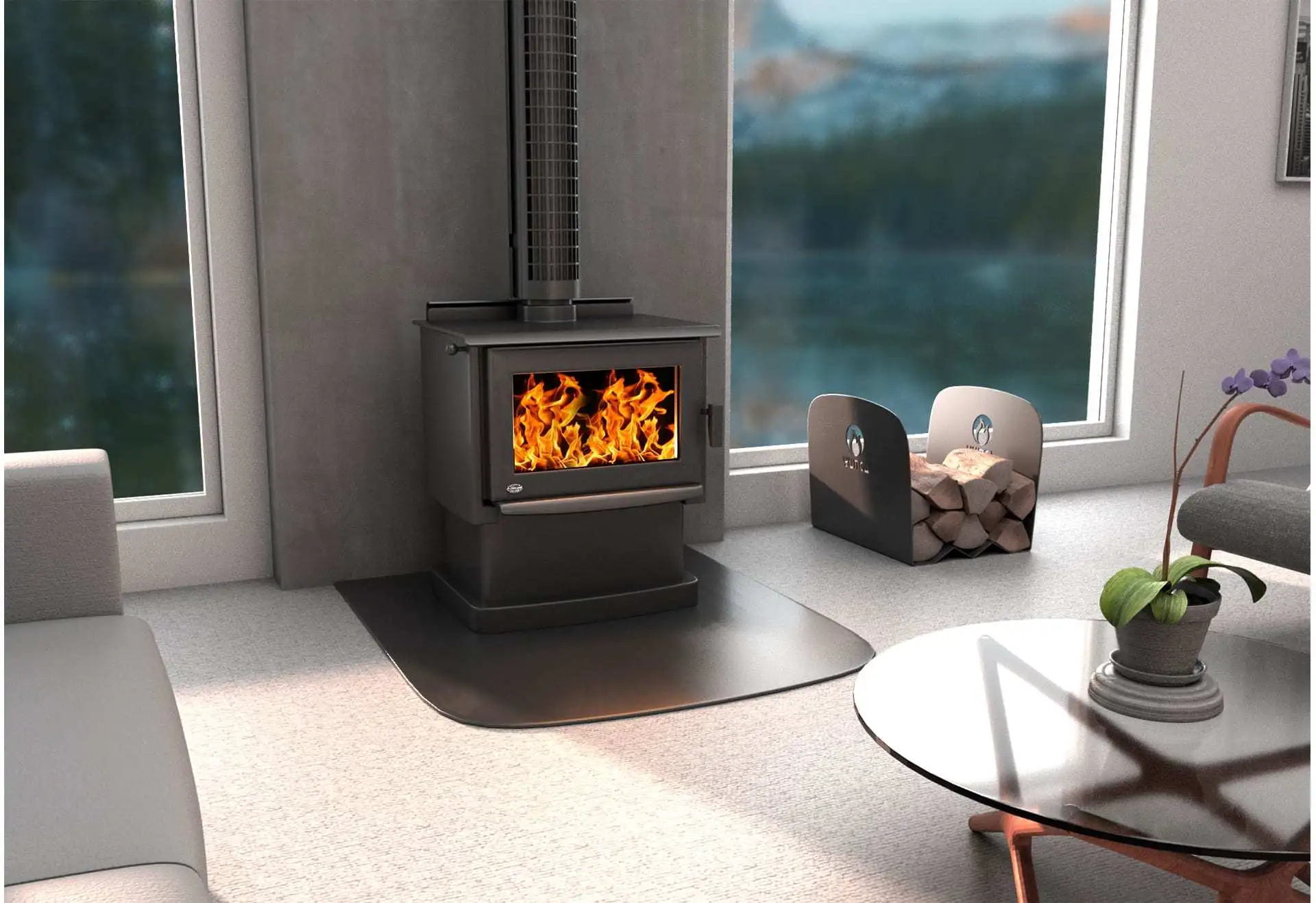 Yunca Monte Eco Wood Heater