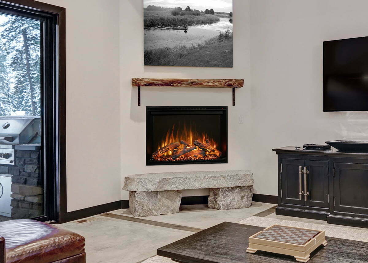 Modern Flames Redstone Insert Series - 30 Inch Electric Fireplace - RS-3021-AU