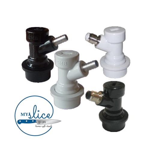 Ball Lock Disconnects Stainless or Plastic (Gas & Beer)
