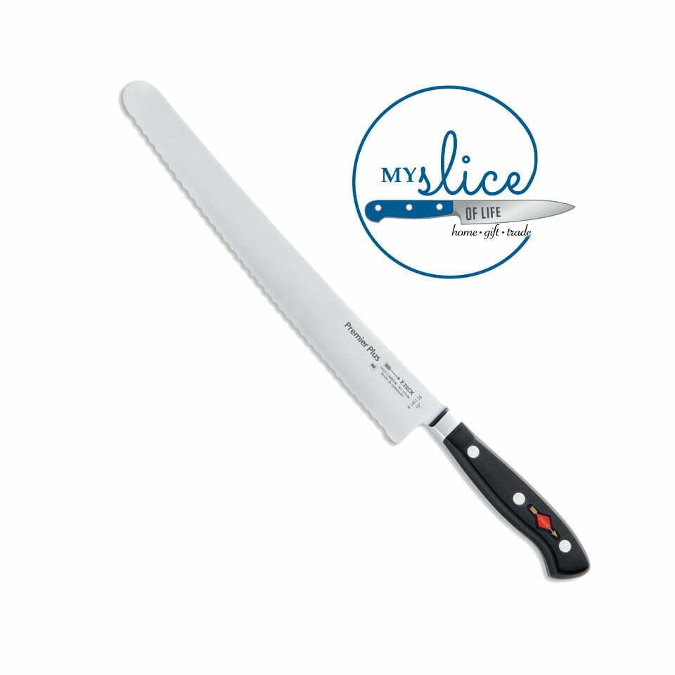 F Dick Premier Plus 10"/26cm Serrated Pastry/Bread Knife 8145126