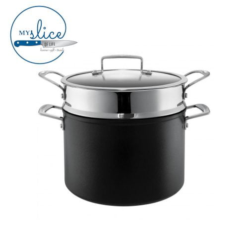 Pyrolux Ignite 24cm/7.2L Stock Pot & Pasta Strainer Set