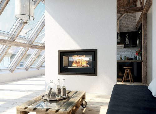 Axis I1000 IB Double Sided Inbuilt Fireplace