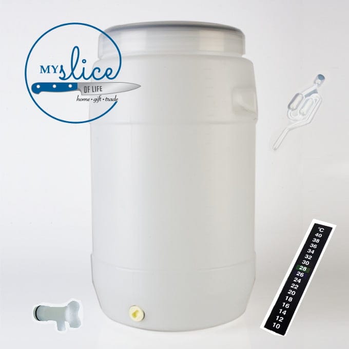 Plastic Brewing Fermenter Kit - 15L, 30L & 60L