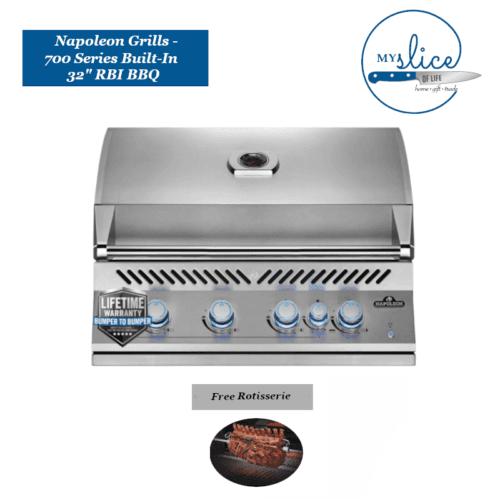 Napoleon Grills 700 Series Built-In 32 RBI BBQ - Rear Infrared & Bottom Burners