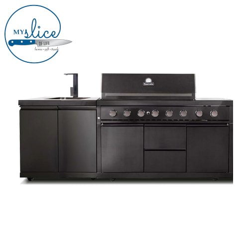 Gasmate Nova MK2 Series - BBQ & Cabinet + Sink & Bin Package