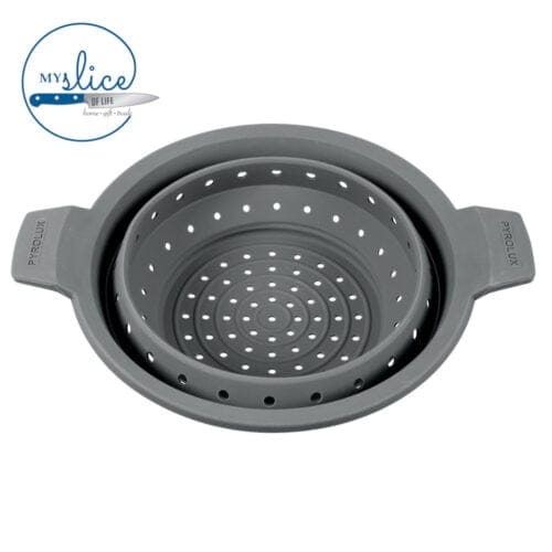 Pyrolux Collapsible Silicone Colander/Steamer insert - 2 Sizes