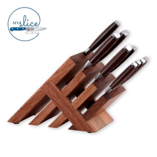 Avanta 10 Piece Pakkawood Knife Block Set