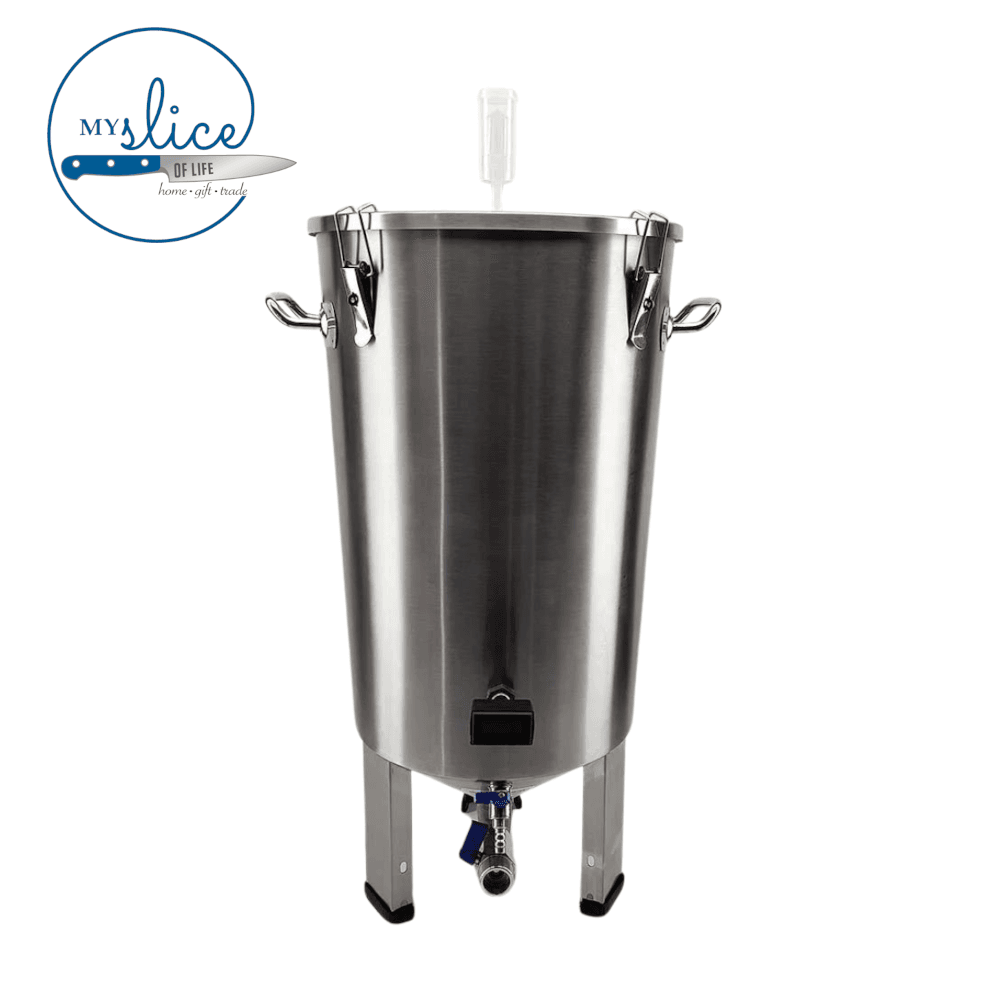 Conical Stainless Steel Fermenter - 32L