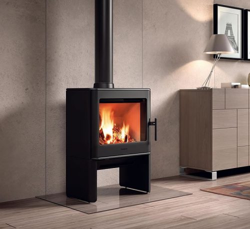 Hergom E-40 Freestanding Wood Fireplace