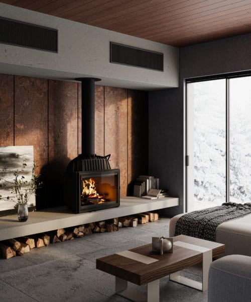 Dovre 2180CBS Radiant Wood Heater