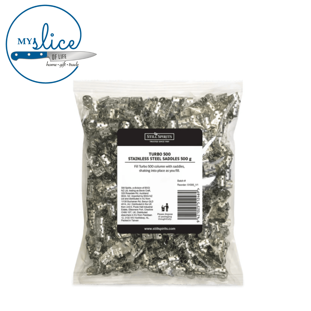 Still Spirits Stainless Steel Saddles 500g