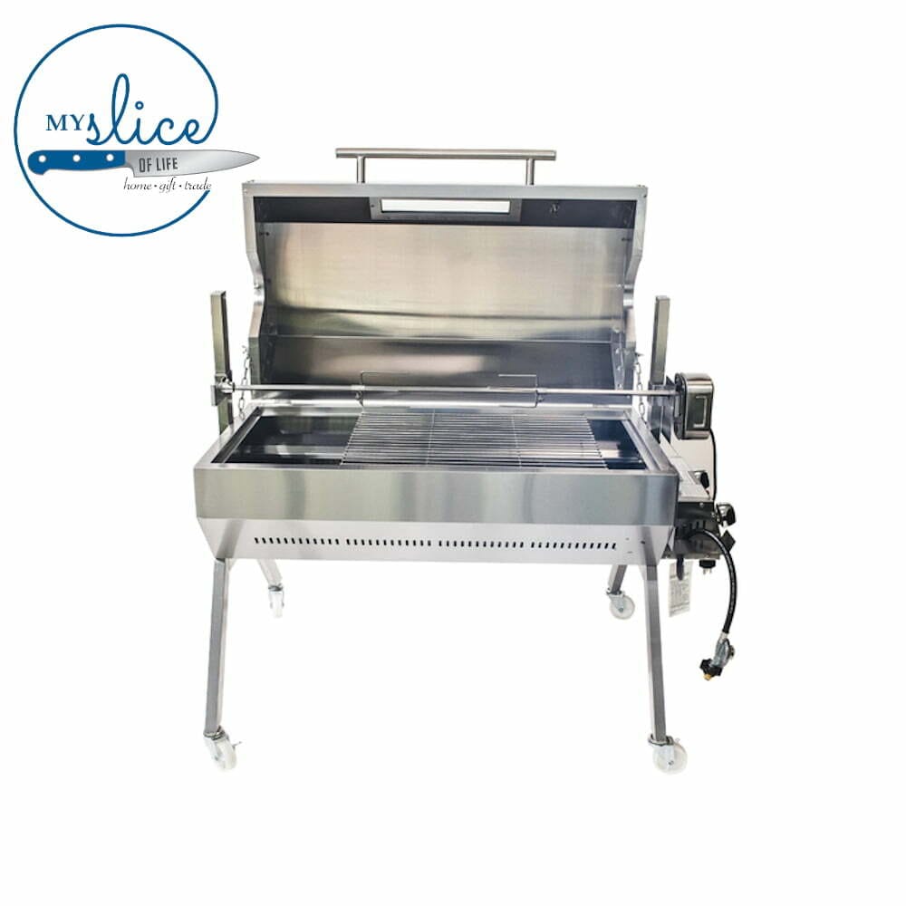 Flaming Coals 1000 Dual Fuel Spit Roaster