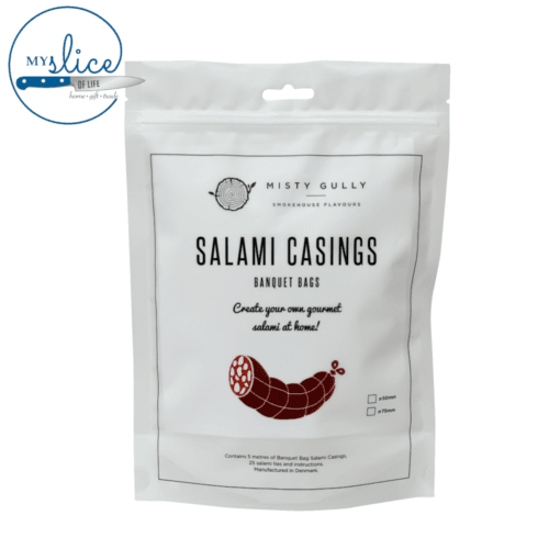 Misty Gully Salami Casings Banquet Bags - 50mm