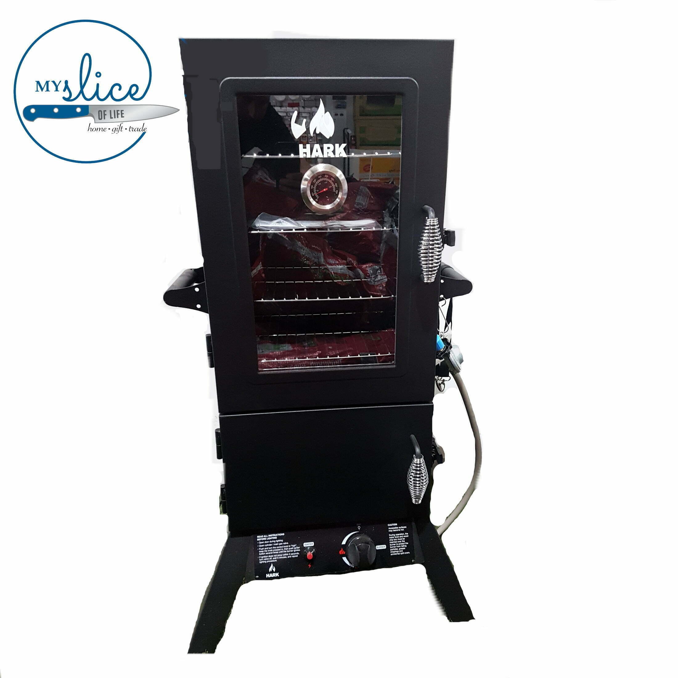 Hark 2 Door Gas Smoker