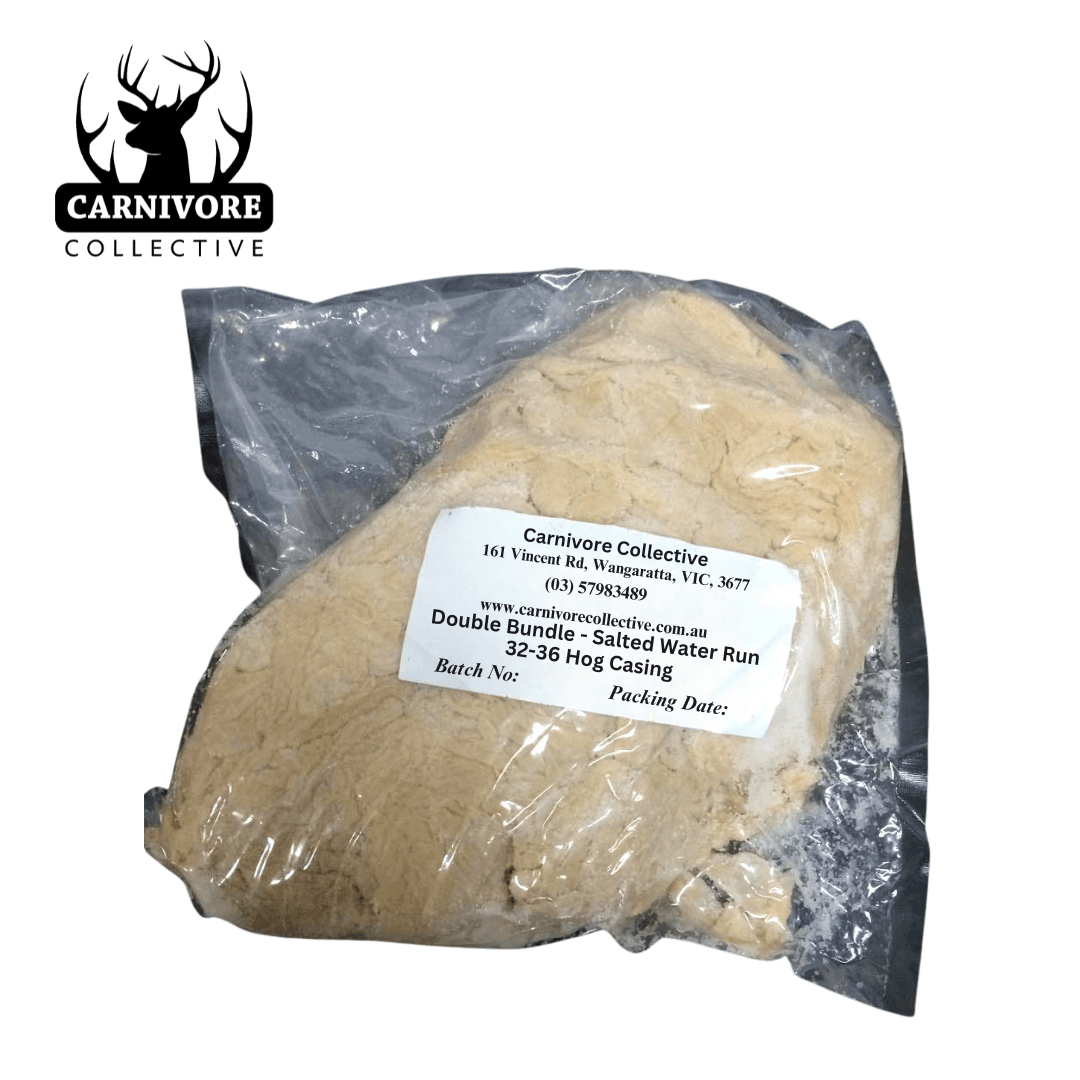 Carnivore Collective Natural 32/36mm Thick Sausage Casings - 182M Double Pack