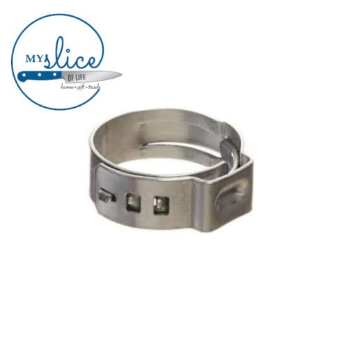 Stainless Stepless Beer Hose Clamps - 10 Pack