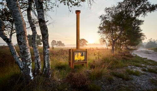 RB73 Fennek 80 Wood Fireplace