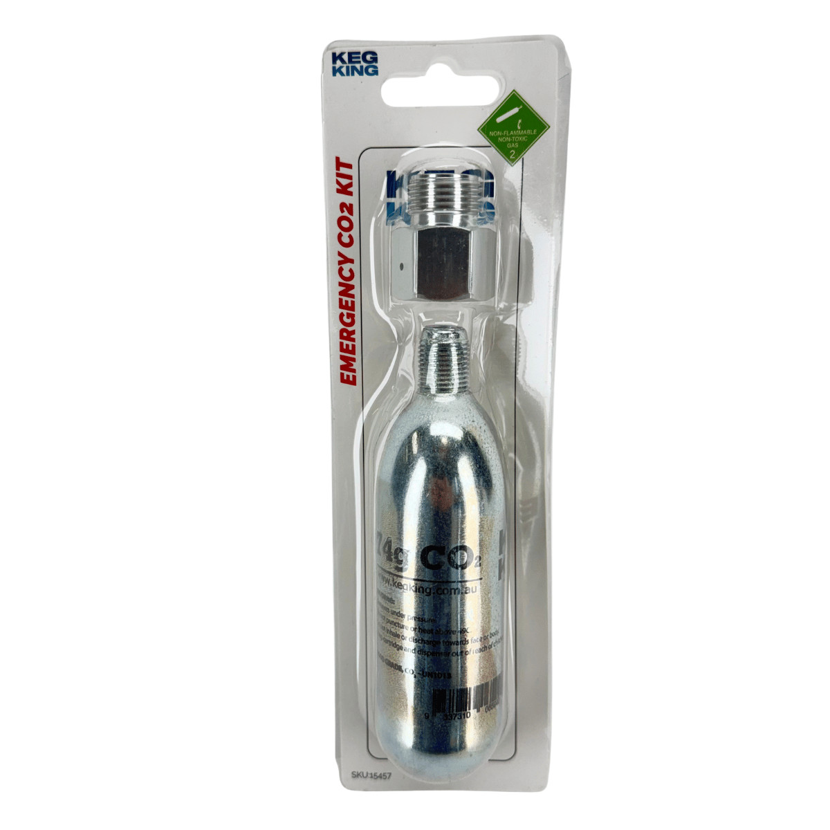 CO2 Gas Emergency Kit with 74g Bulb
